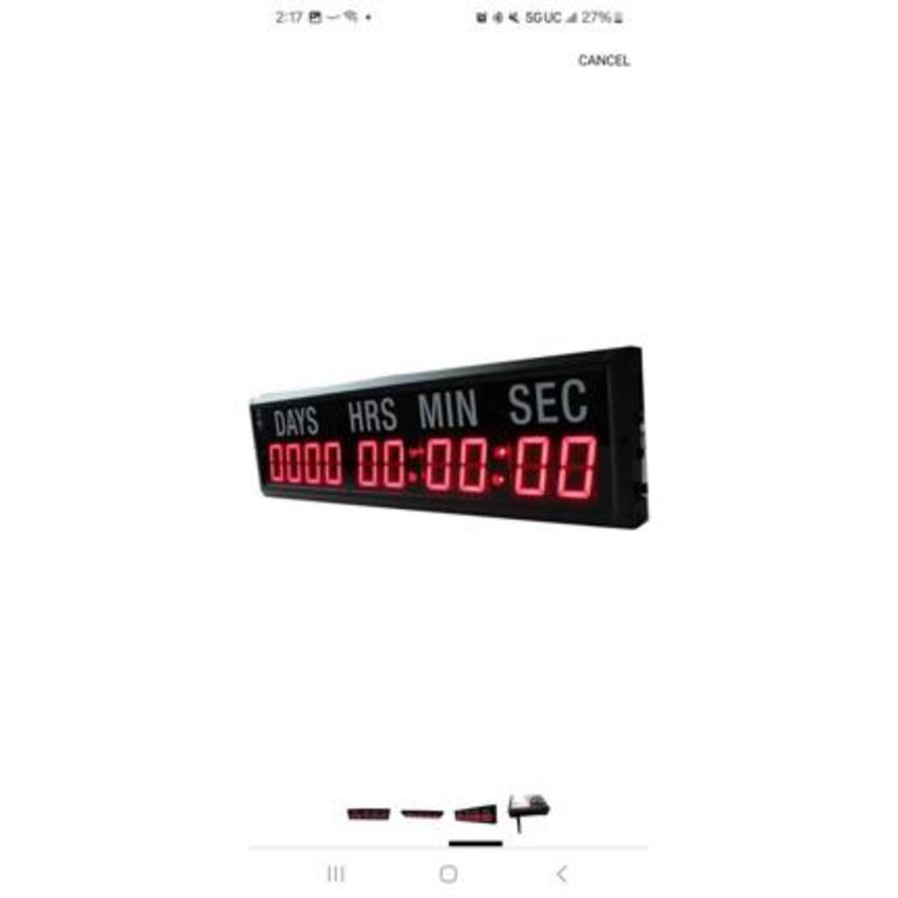 Digital Countdown Timer - Large LED Display - Picture 2 of 2